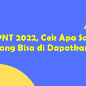 BPNT 2022, Cek Apa Saja Yang Bisa di Dapatkan!