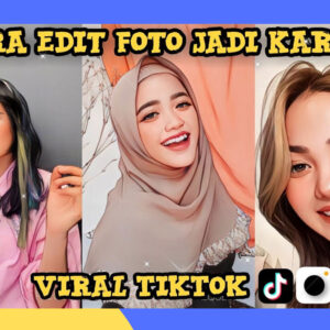 Efek Kartun Viral TikTok Kombinasi Prequel Mod APK Terbaru 2022, Cek Cara Membuatnya!